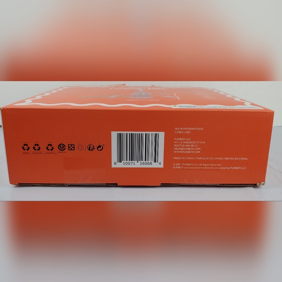 Funboy x Bark "Harry The Hydrant's Revenge" Inflatable Sprinkler 21" x 37" - NOB - Picture 5 of 9